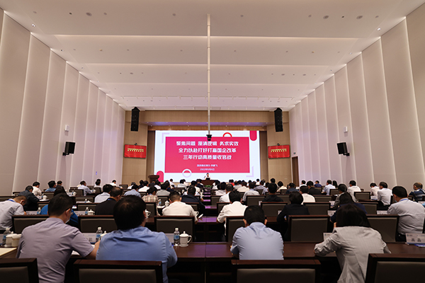 yabo.com鸭脖物流集团举办改革三年行动高质量收官培训会